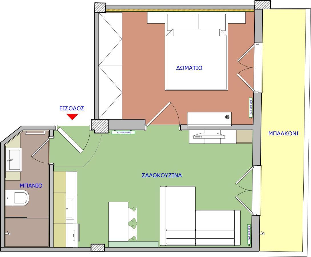 Beourguest#1 Bright Central Suite Salonicco Esterno foto